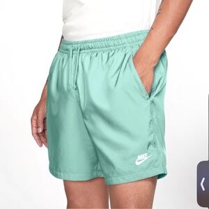 Nike Men Sportswear Sport Essential Woven Lined Flow Shorts Mint Medium